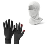 ROCKBROS Winter Set: Sturmhaube & Fahrradhandschuhe Touchscreen