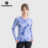 Rockbros Langarm Laufshirt Merinowolle, atmungsaktiv & schnell trocknend für Outdoor, Wandern & Radfahren