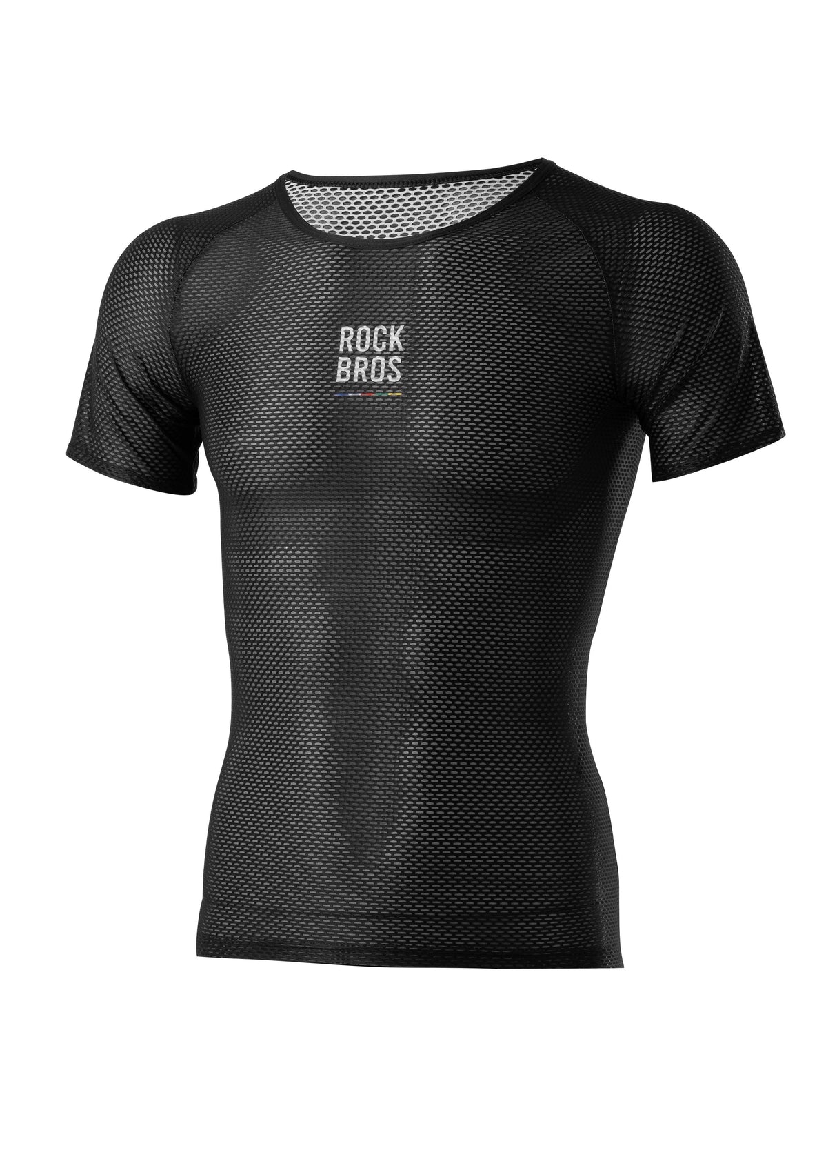 ROCKBROS Road-to-Sky Cycling Short-Sleeved Base Layer #Color_Black