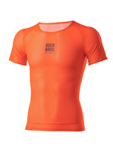 ROCKBROS Road-to-Sky Cycling Short-Sleeved Base Layer #Color_Orange