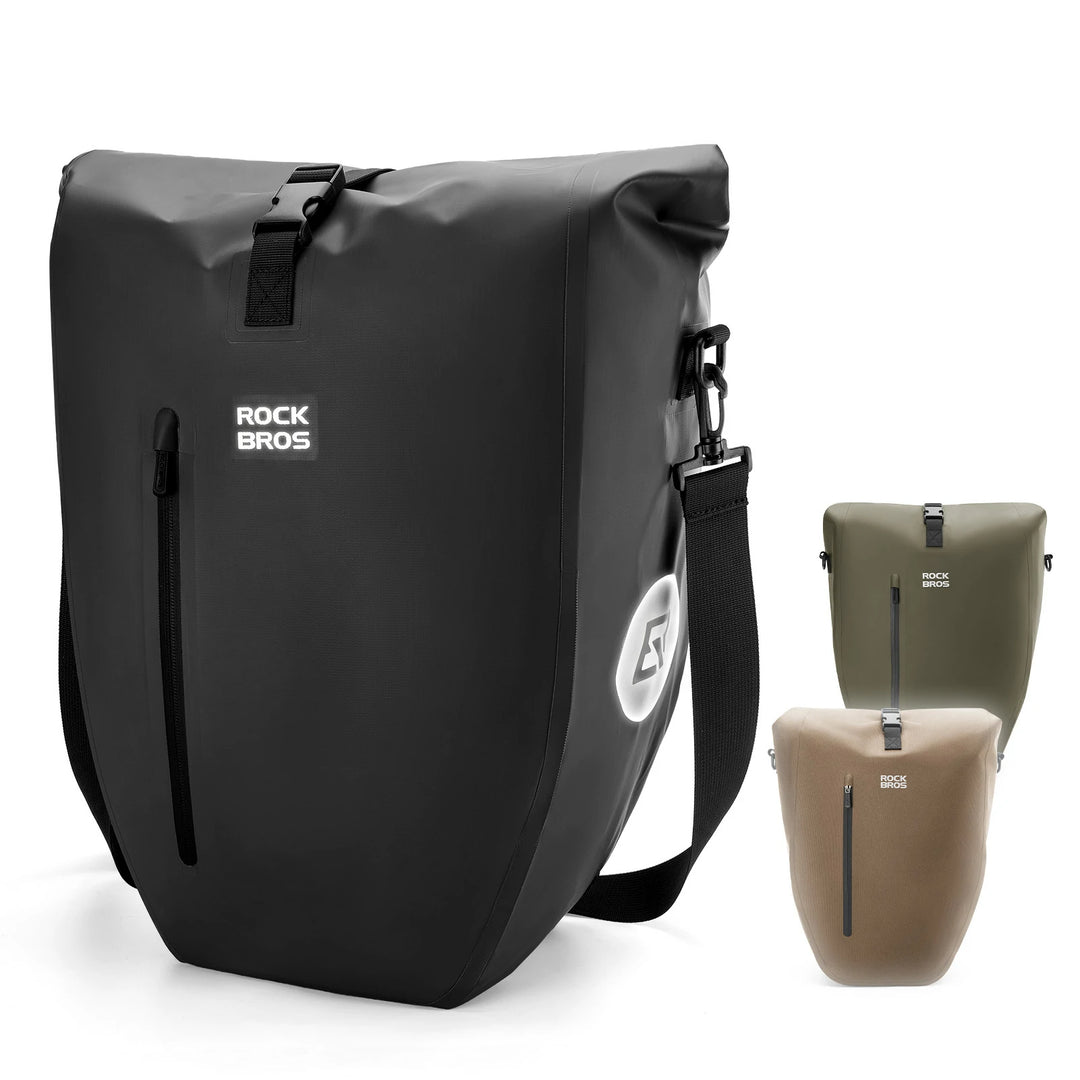 fahrradtaschen 20 liter wasserdicht 15L-20L Fahrrad Gepäckträgertasche 3-in-1 – ROCKBROS-DE