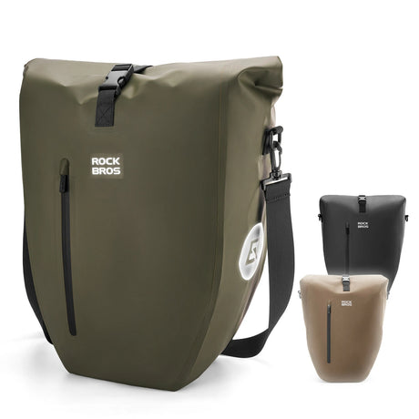 ROCKBROS 15‑20L Fahrrad‑Gepäckträgertasche Set – 3‑in‑1 Multitragekonzept
