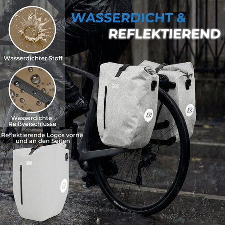 ROCKBROS 15‑20L Fahrrad‑Gepäckträgertasche Set – 3‑in‑1 Multitragekonzept