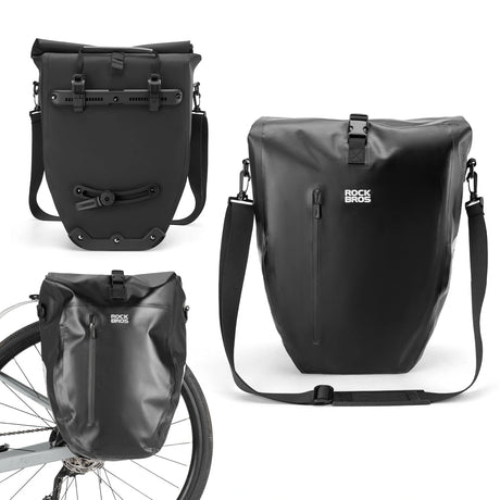 ROCKBROS 15‑20L Fahrrad‑Gepäckträgertasche Set – 3‑in‑1 Multitragekonzept