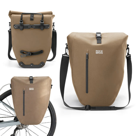ROCKBROS 15‑20L Fahrrad‑Gepäckträgertasche Set – 3‑in‑1 Multitragekonzept