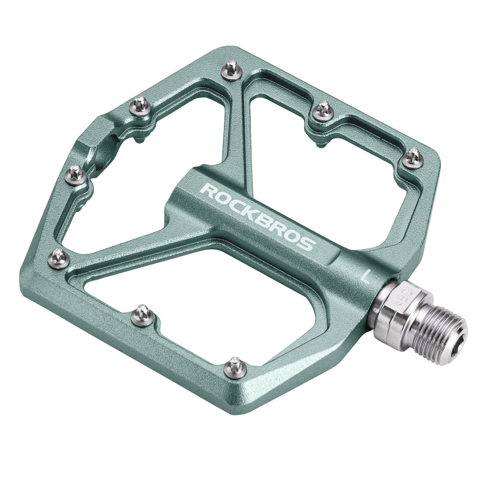 ROCKBROS aluminum platform pedals 9/16 inch for MTB e-bike city bike