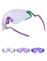 Photochrome Fahrradbrille mit UV400 Schutz
