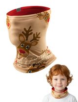 2-in-1 Kinder Halstuch & Mütze – Doppelseitiger Schlauchschal & Multifunktionstuch