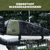 2-in-1 Oberrohrtasche Wasserabweisend aus Tyvek® mit Schultergurt 0,9L