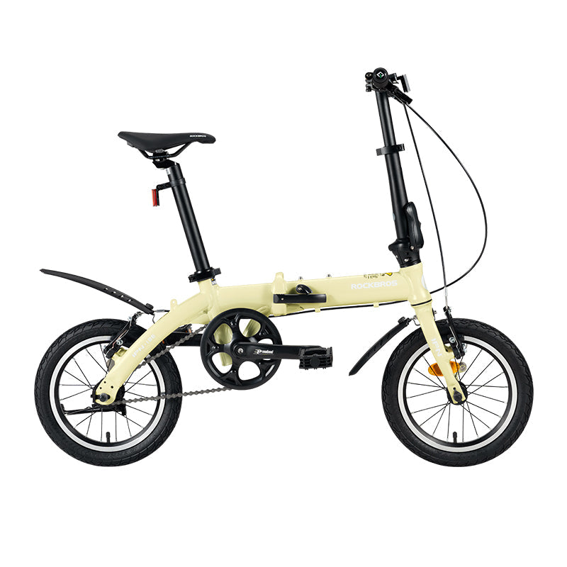 fahrrad de kley Folding Commuter Bicycle 14-Inch Lightweight Aluminum Alloy Frame Single-Speed ¨C IFN – ROCKBROS-DE Trekking_City_Sale Cube Touring Hybrid Pro Jacke:XL