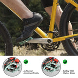 ROCKBROS Fahrradpedale Alu 2 in 1 SPD Pedale für MTB Rennrad Stadtrad