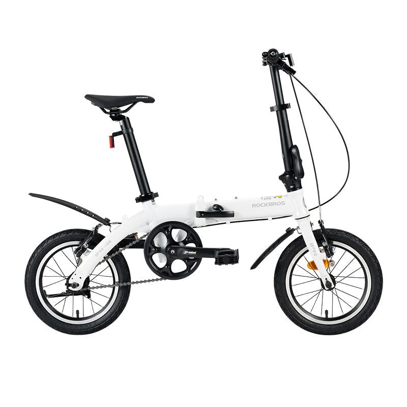 Folding Commuter Bicycle 14-Inch Lightweight Aluminum Alloy Frame Single-Speed ¨C IFN – ROCKBROS-DE