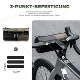 ROCKBROS Fahrradtasche Zylindrische Lenkertasche 1,7L mit Schultergurt