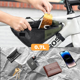 2-in-1 Rahmentasche Wasserabweisend aus Tyvek® mit Schultergurt 0.7L