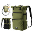 3‑in‑1 Fahrradtasche für Gepäckträger – 11‑16 L Volumen