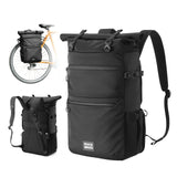 3‑in‑1 Fahrradtasche für Gepäckträger – 11‑16 L Volumen