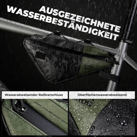 2-in-1 Rahmentasche Wasserabweisend aus Tyvek® mit Schultergurt 0.7L