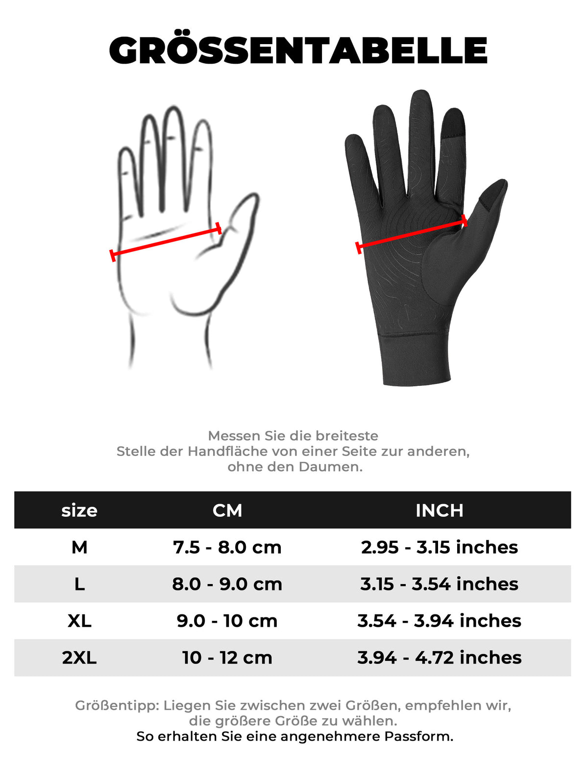 ROCKBROS Winter Set: Sturmhaube & Fahrradhandschuhe Touchscreen