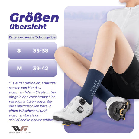 ROCKBROS TVI Damen Sportsocken Atmungsaktive Fahrradsocken Sommer - ROCKBROS-EU