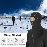 ROCKBROS Balaclava Lightweight UV Protection Face Cover #Style_Long