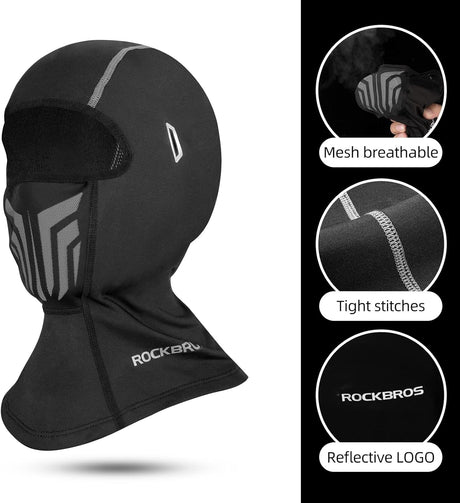 ROCKBROS Balaclava Lightweight UV Protection Face Cover #Style_Short