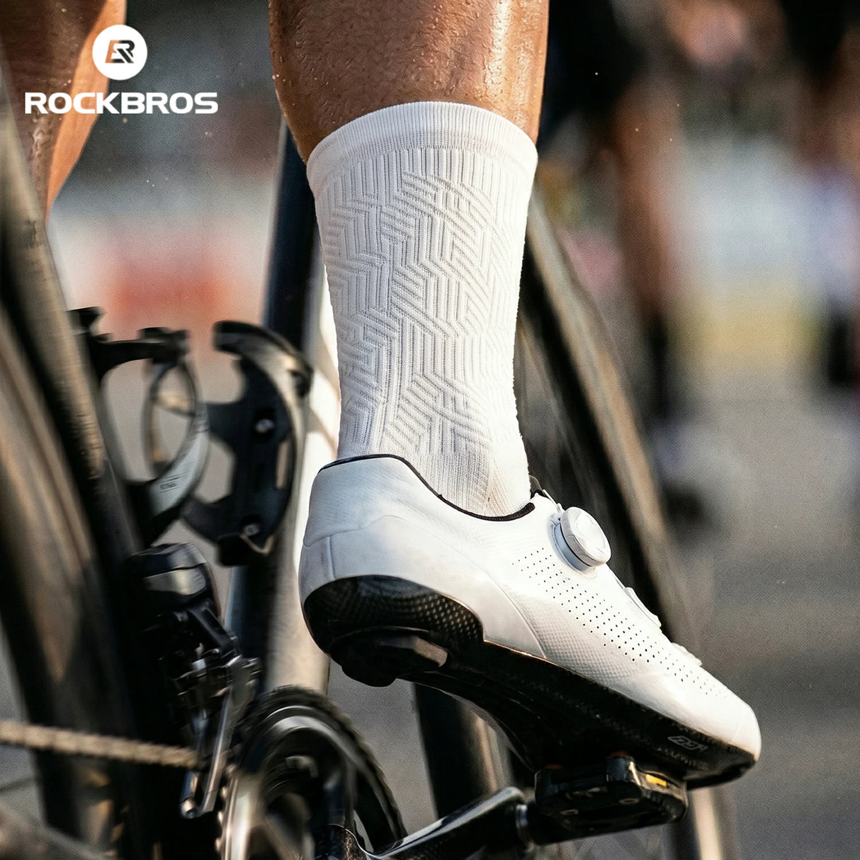 7A Antibakterielle Fahrradsocken 2 Paar