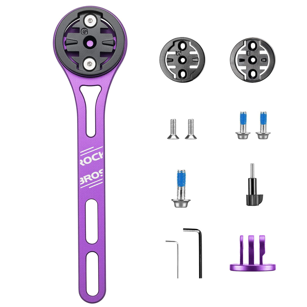 Aero Fahrradcomputer Halterung – Leichtbau-Lenkerverlängerung mit Schnellverschluss