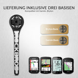 Aero Fahrradcomputer Halterung – Leichtbau-Lenkerverlängerung mit Schnellverschluss