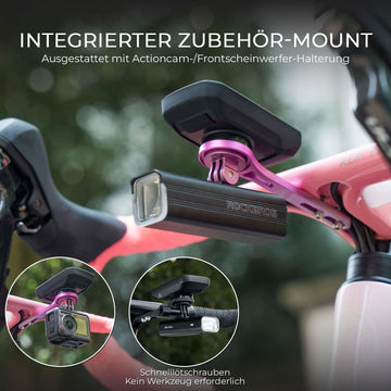Aero Fahrradcomputer Halterung mit Schnellverschluss Leichtbau Lenkerv –  ROCKBROS-DE