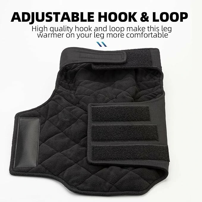 Beinlinge Knieschutz Winter – 1 Paar Wärmende Knieschoner mit Fleece & Winddichtung