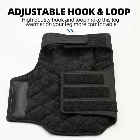 Beinlinge Knieschutz Winter – 1 Paar Wärmende Knieschoner mit Fleece & Winddichtung