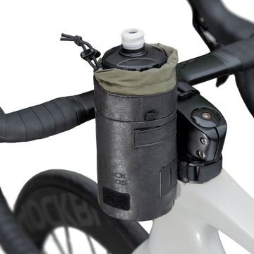 0,7L Bikepacking Feedbag Lenkertasche (Schwarz/Grn)  ROCKBROS-DE