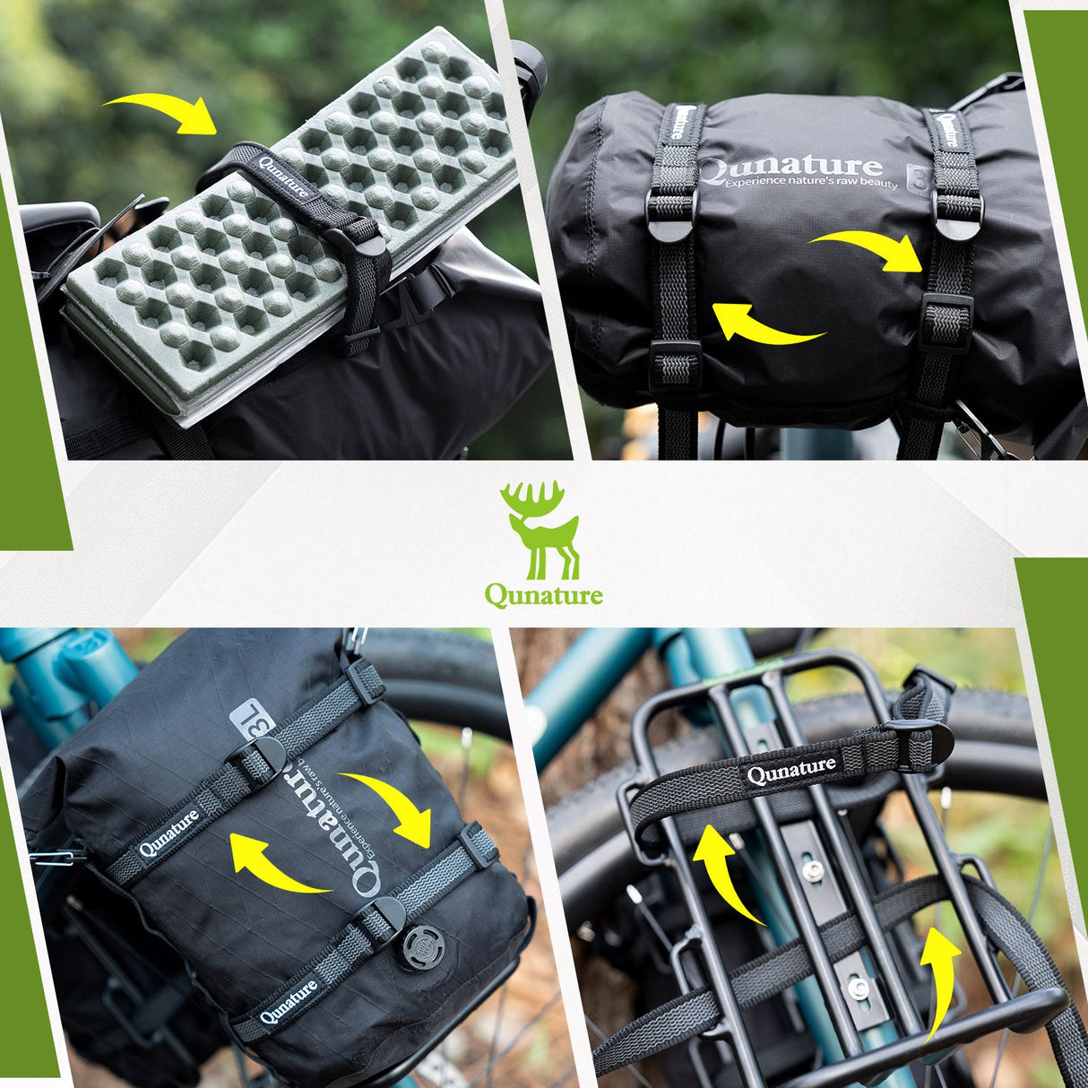 Elastische Spanngurte aus Polypropylen &amp; Latex, leicht und robust.