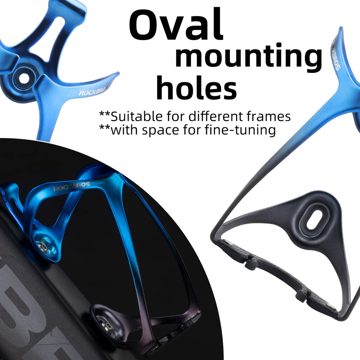 Fahrrad Flaschenhalter aus Aluminium Leicht - ROCKBROS-EU