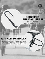 Bügelschloss – Hochsicheres Fahrradschloss wasserdicht
