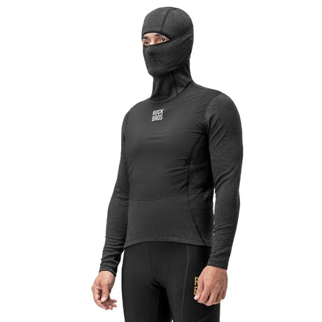 ROCKBROS Kaszmirowa Ciep?a Bielizna Termiczna Z D?ugim R?kawem-YDCX010 Koszulki
