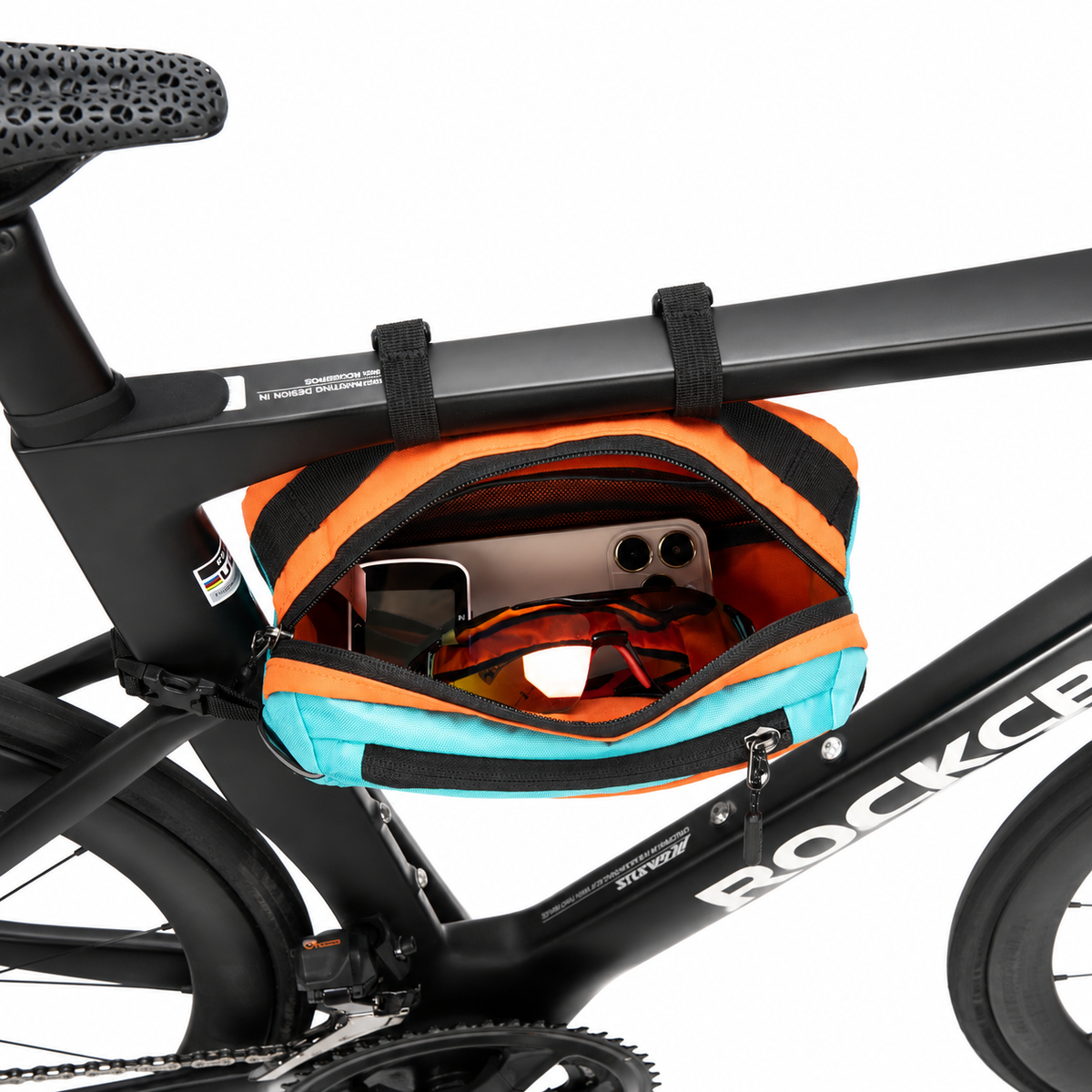 rennrad versenden dhl ROCKBROS 5-in-1 Fahrradtaschen Set / Komplettset für Fahrrad – ROCKBROS-DE Korkbehälter für festes Shampoo FPV Components Color:Coastal Teal/Jade