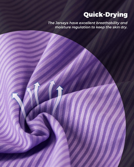 ROCKBROS Damska Koszulka Rowerowa z Kr¨®tkim R?kawem na Lato, Oddychaj?ca i Szybkoschn?ca-YDDX001-1 Spodnie