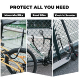 E‑Scooter Schloss – 59,5 cm Stahlkette für Roller & Fahrrad