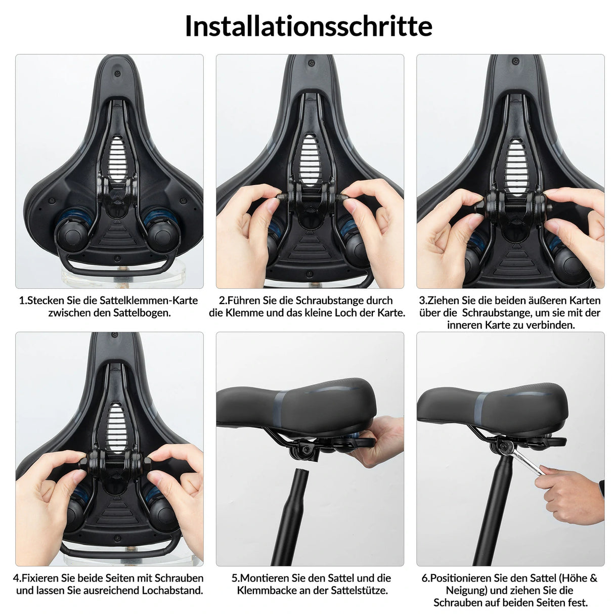 Ergonomischer Fahrradsattel Weich & Atmungsaktiv - ROCKBROS-EU