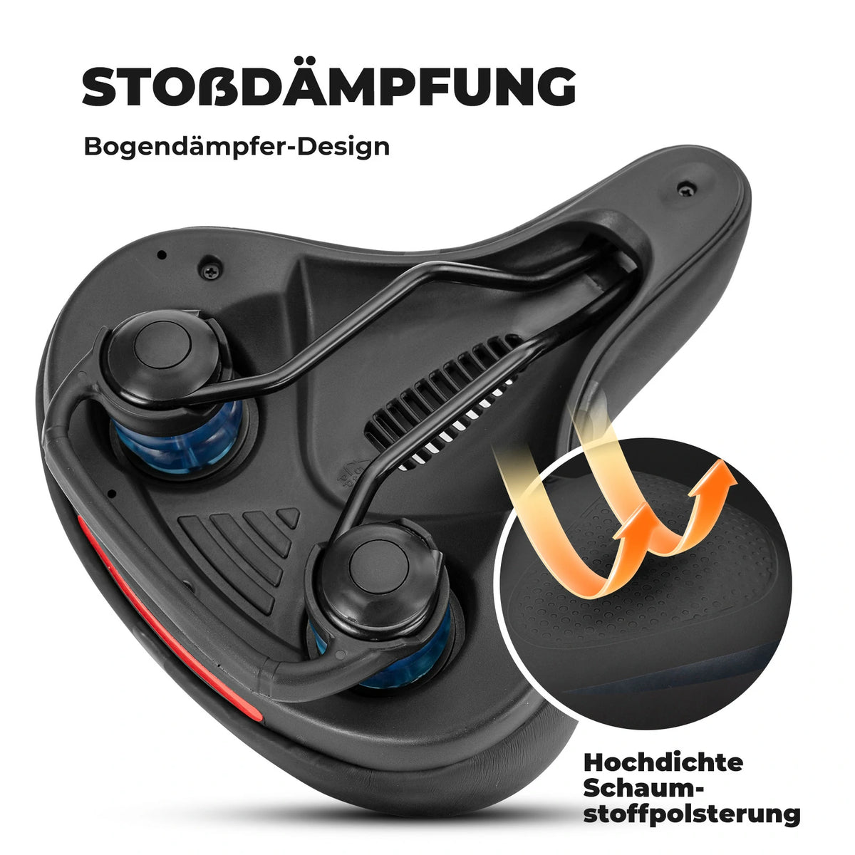 Ergonomischer Fahrradsattel Weich & Atmungsaktiv – ROCKBROS-DE