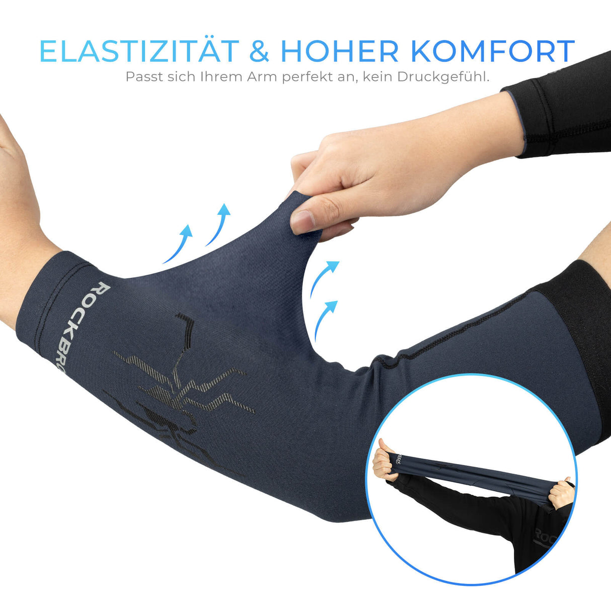 Fahrrad Armlinge Winter Thermo – 1 Paar, Größen S–3XL