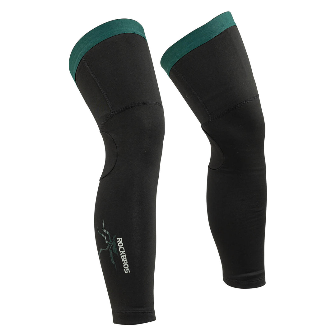 fahrradbekleidung beinlinge Fahrrad Winter Thermo S-3XL (1 Paar) – ROCKBROS-DE inventur Farbe:hellblau/Jadeblau A closer look at