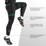 Fahrrad Beinlinge Winter Thermo – 1 Paar, Größen S–3XL