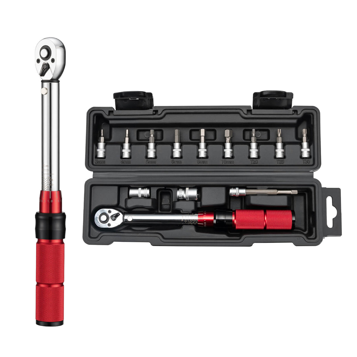 Fahrrad Drehmomentschlüssel Set 2-24 Nm, Multifunktionales Reparaturwe – ROCKBROS-DE