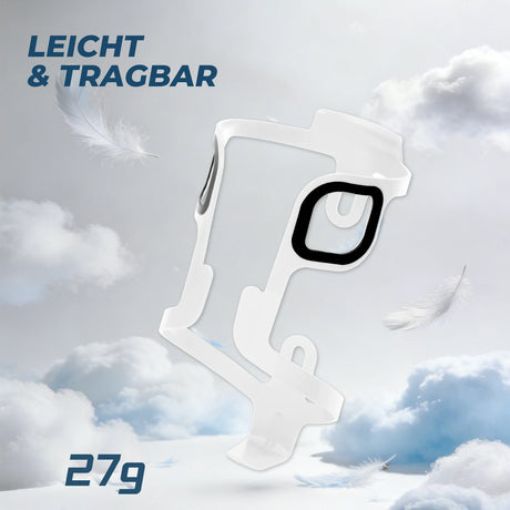 Fahrrad‑Flaschenhalter Aluminium – 27 g, für Trinkflaschen bis 75 mm