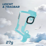 Fahrrad‑Flaschenhalter Aluminium – 27 g, für Trinkflaschen bis 75 mm