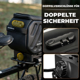 Fahrrad‑Gepäckträgertasche 7,5 L – Mit doppelt gesichertem Zahlenschloss