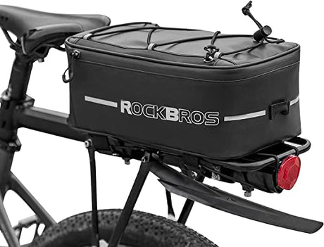 Fahrrad Gepäckträgertasche Reflektierend 5,2L-8L mit Regenschutz - ROCKBROS-EU