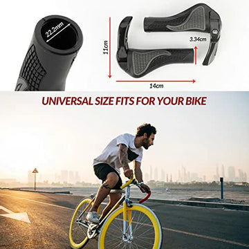 ergonomische fahrradgriffe richtig montieren Fahrrad Griffe Lenkergriffe Ergonomisch Fahrradlenkergriffe 1 Paar Rut – ROCKBROS-DE